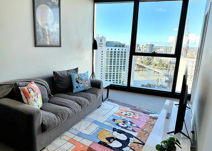 Lvl 24 Bluey Themed Family Apartment In The Heart Of Cbd By Stylish Stays